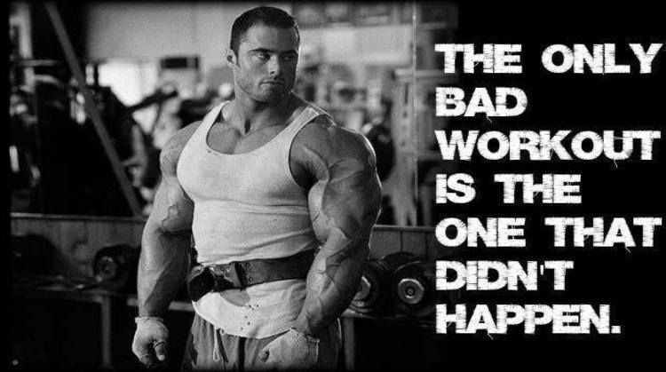 Bodybuilding Motivational Poster