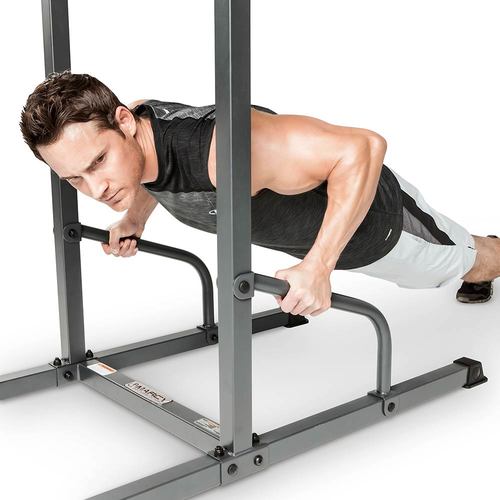 Power tower incline push-ups (press-ups) • Bodybuilding Wizard