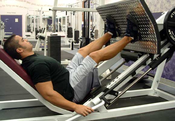 45 degree leg press muscles online used