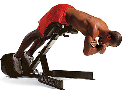 45-Degree Back Extension - Incline Back Extension