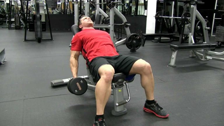 Incline dumbbell biceps curl