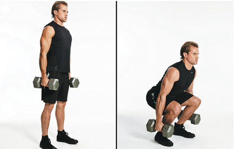 Khaira Ummah - Dumbbell squat is an efficient exercise to build