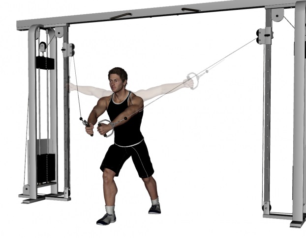 Cable Crossover Exercise: High to Low Variation - BuiltLean