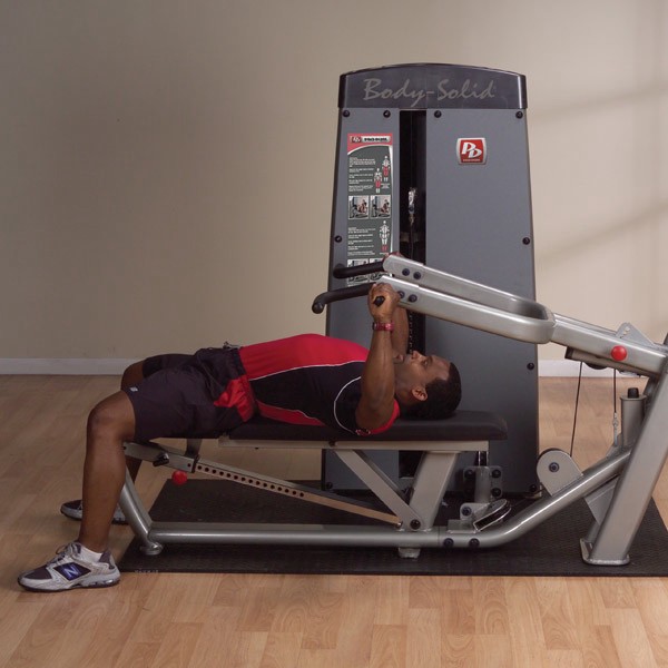 Chest press exercise online machine