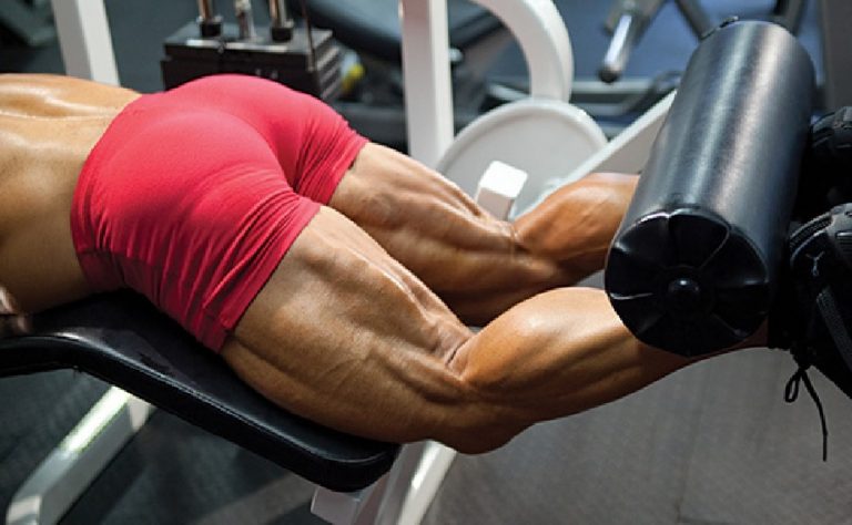 massive hamstring muscles