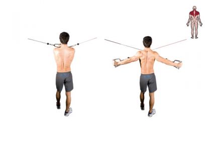 cable crossover machine shoulder exercises