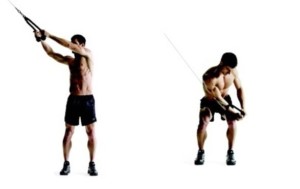 Standing Cable Woodchopper • Bodybuilding Wizard