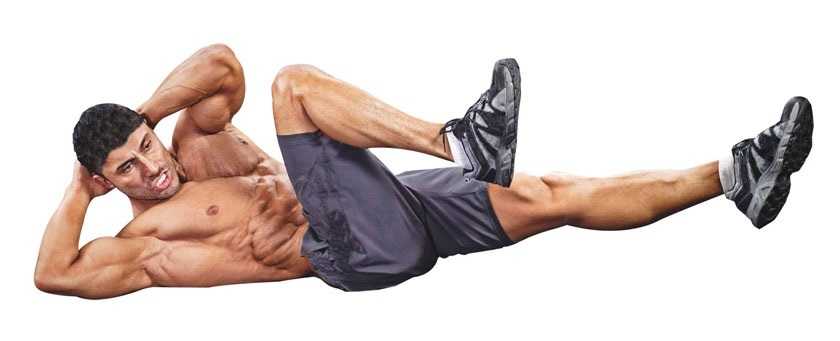 bicycle crunch abdominals