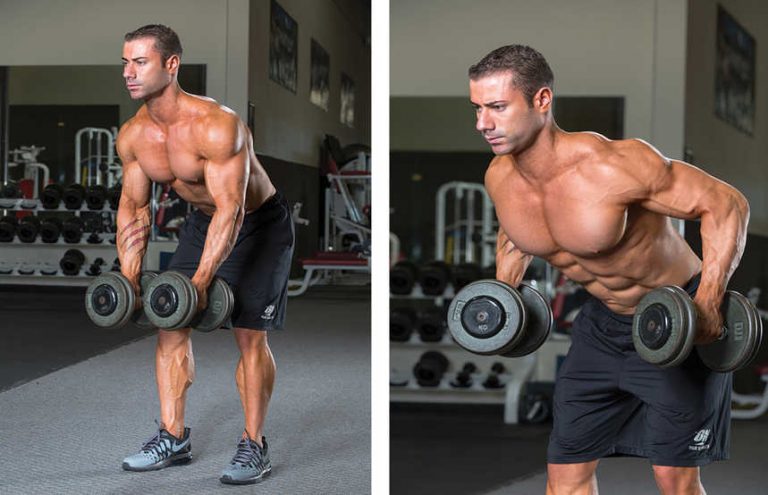 Two-Arm Dumbbell Row