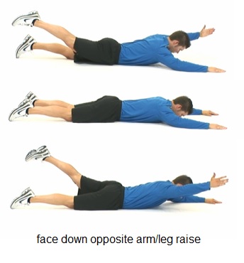 Opposite arm leg discount raises