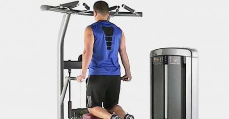Assisted Triceps Dip • Bodybuilding Wizard