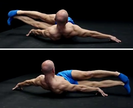 The windshield wipers - core & abs exercise