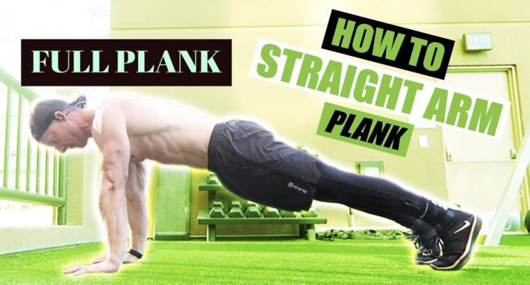 full plank: core strengthening