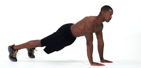 The full plank exercise