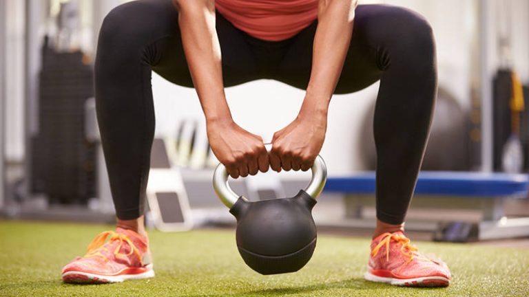 sumo kettlebell squat leg exercise