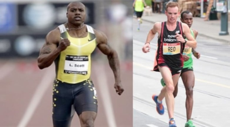 sprinter vs long distance runner muscles