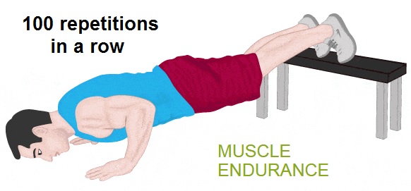 define muscular endurance in terms of exercise kinesiology