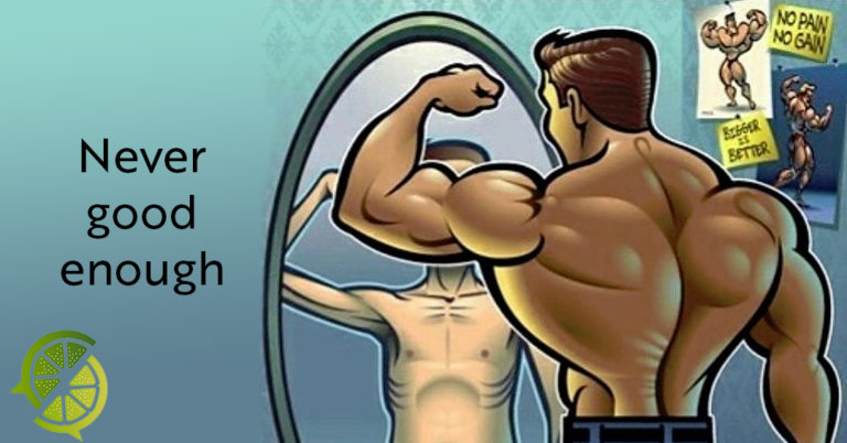 signs and symptoms muscle dysmorphia