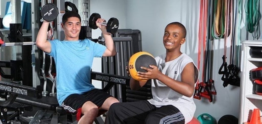 teens and weight training