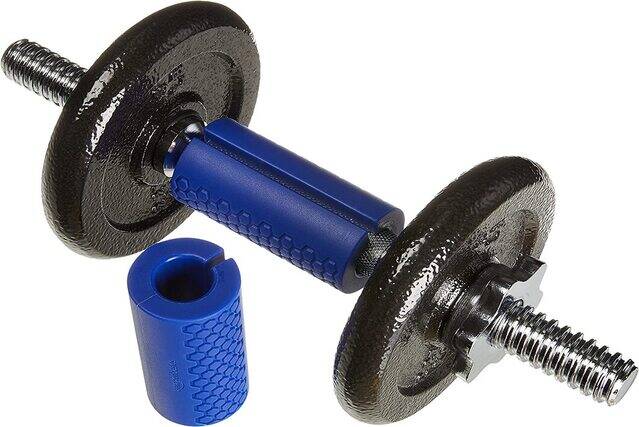 thick grip attachment for dumbbells
