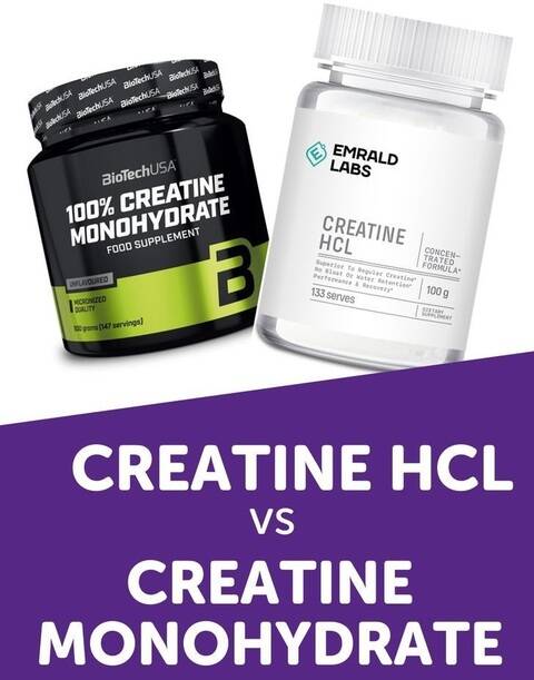 Creatine HCL Vs Creatine Monohydrate: Which One Is Better ...