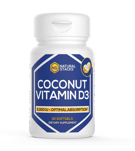 natural stacks coconut vitamin d supplement