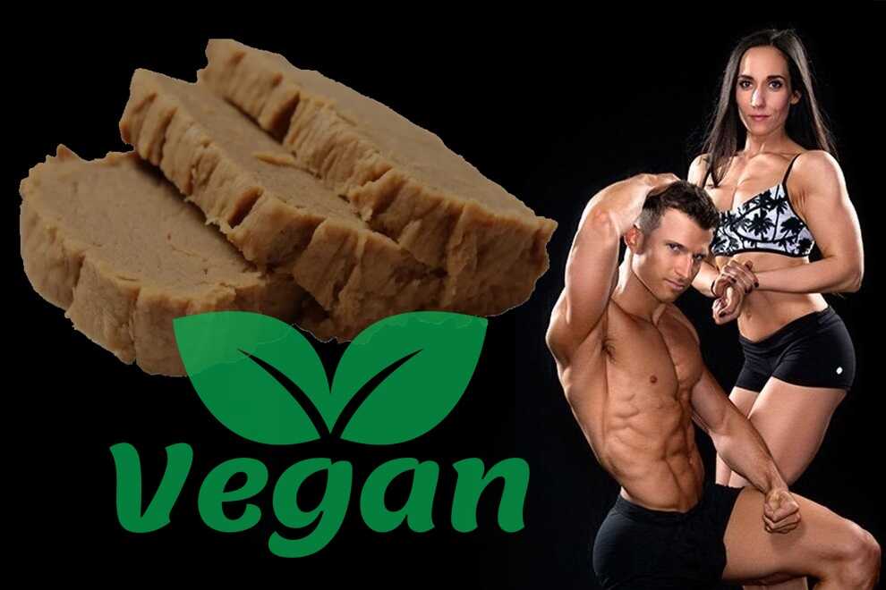 building muscles with seitan