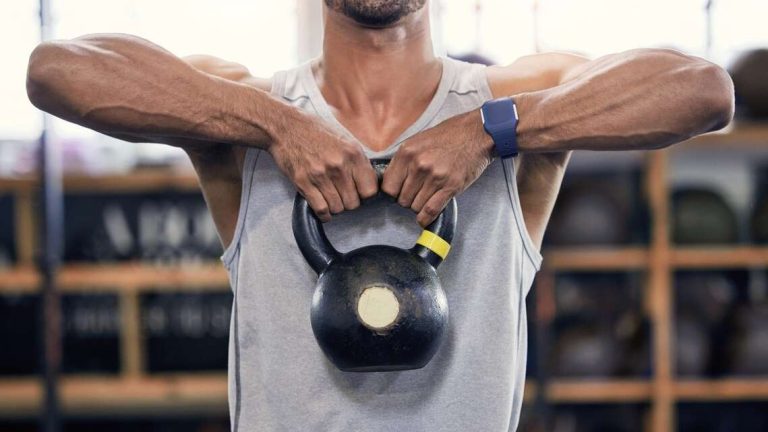 kettlebell deadlift to high pull