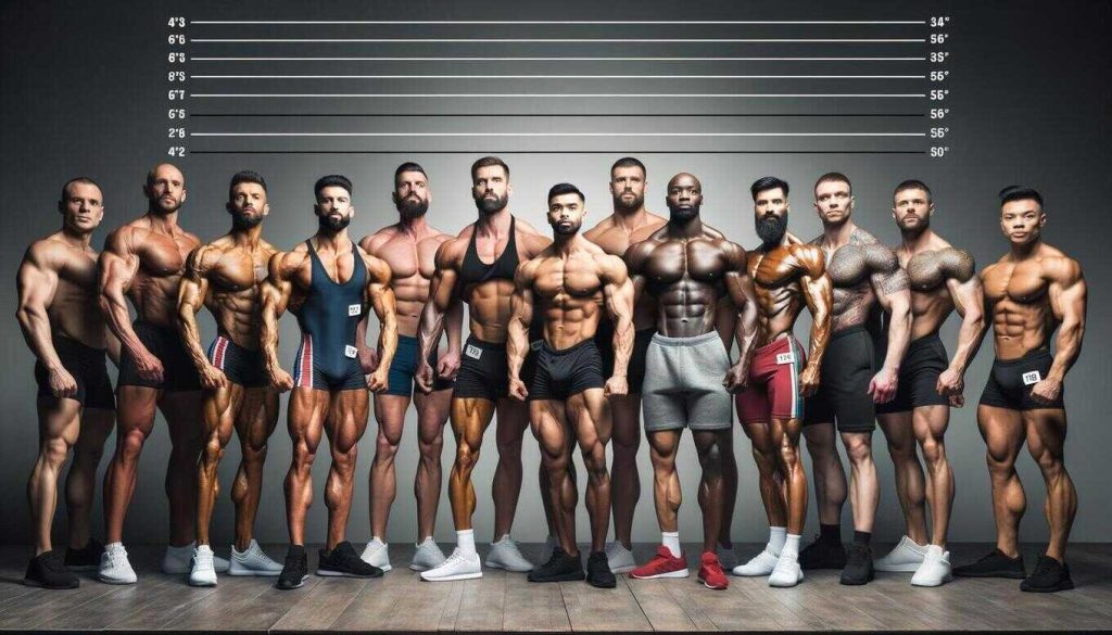 why many bodybuilders are short