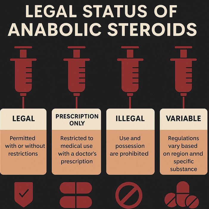 Legal Status of Anabolic Steroids Around the World: A Comprehensive ...