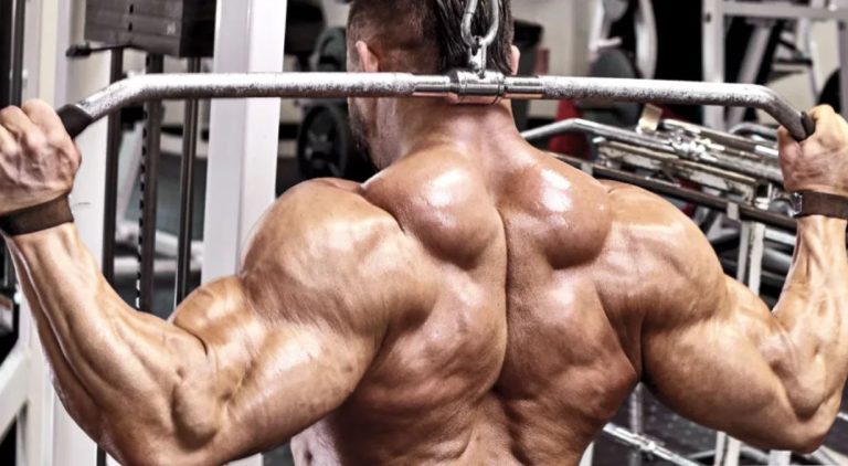 Back Lat Pulldown Exercise