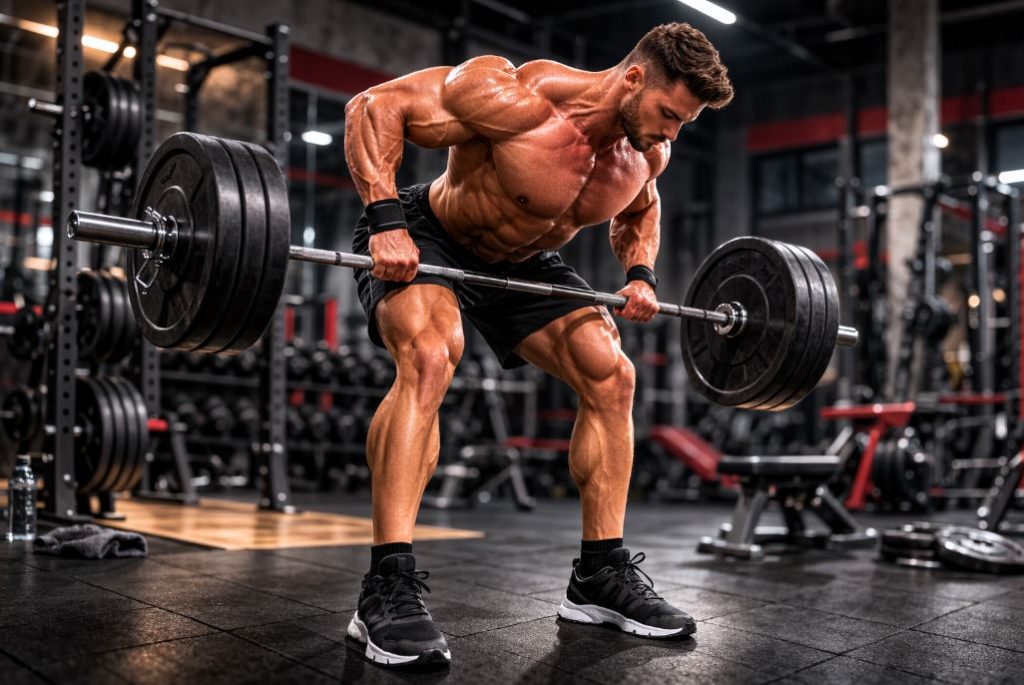 bent-over barbell row tutorial