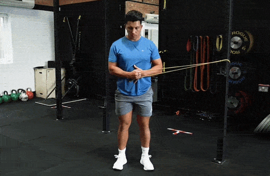 Banded External Rotation Rotation Axis Band External Rotation: The Best Rotator Cuff Exercise for Shoulder Health
